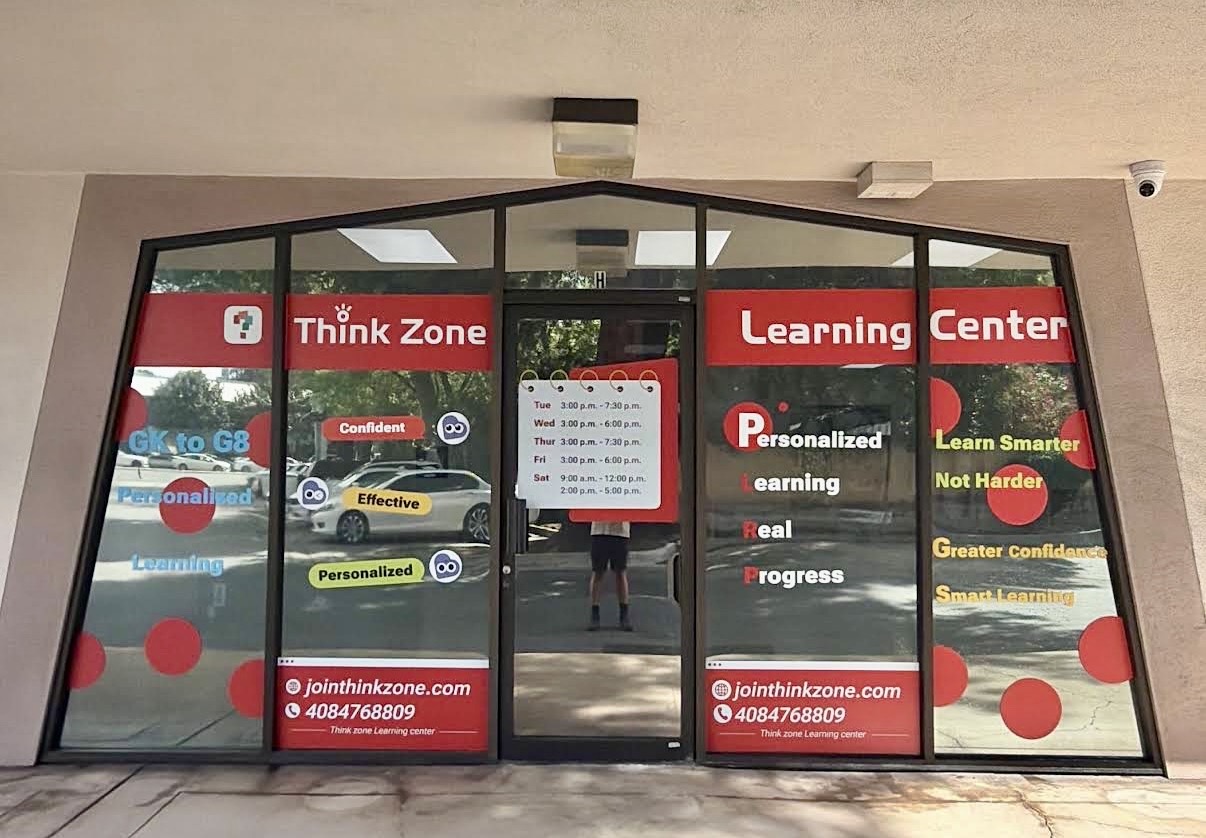 A photo of the main entrance to ThinkZone's Campbell campus